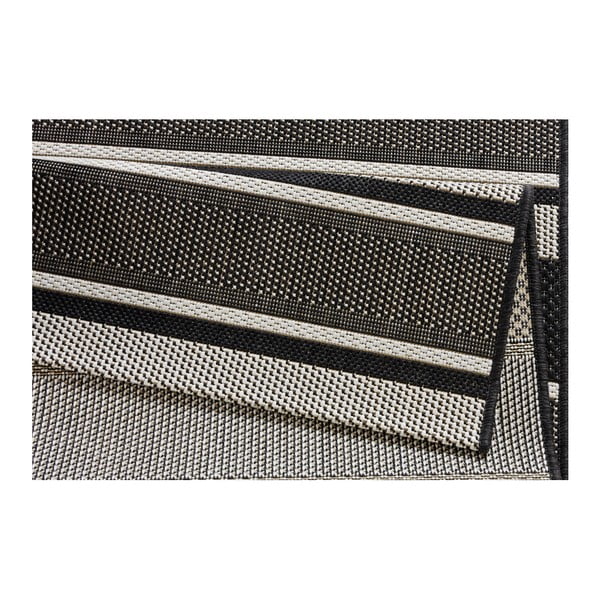 Czarny dywan odpowiedni na zewnątrz NORTHRUGS Strap, 200x290 cm-image-3