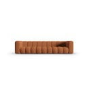Sofa w miedzianym kolorze 318 cm Lupine – Micadoni Home