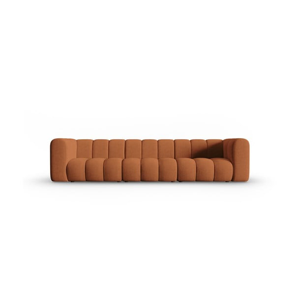 Sofa w miedzianym kolorze 318 cm Lupine – Micadoni Home