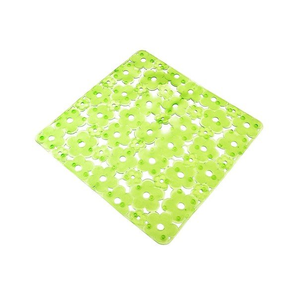 Zielona antypoślizgowa podkładka do wanny Metaltex, dł. 52 cm