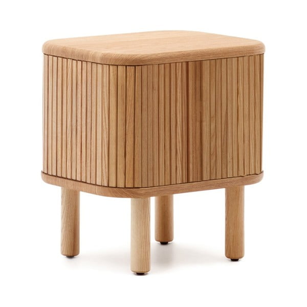 Szafka nocna w dekorze jesionu Mailen – Kave Home