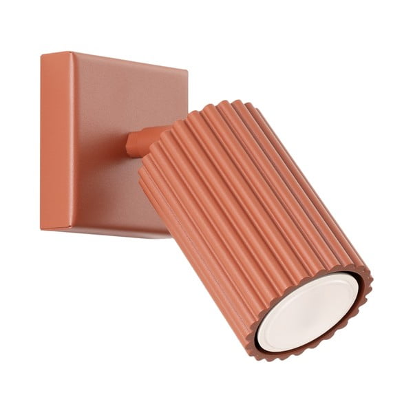 Ceglasta lampa punktowa 8x16 cm Gleam – Sollux