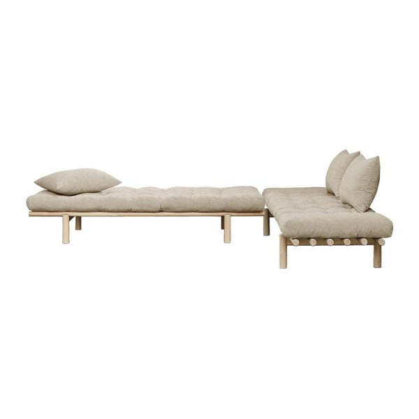 Sofa z lnianym pokryciem Karup Design Pace Natural/Linen-image-4