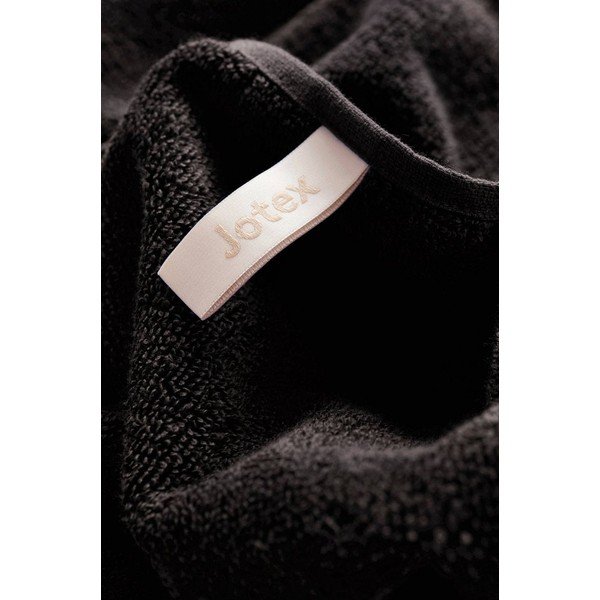 Czarne bawełniane ręczniki zestaw 4 szt. Darcy – Jotex-image-3