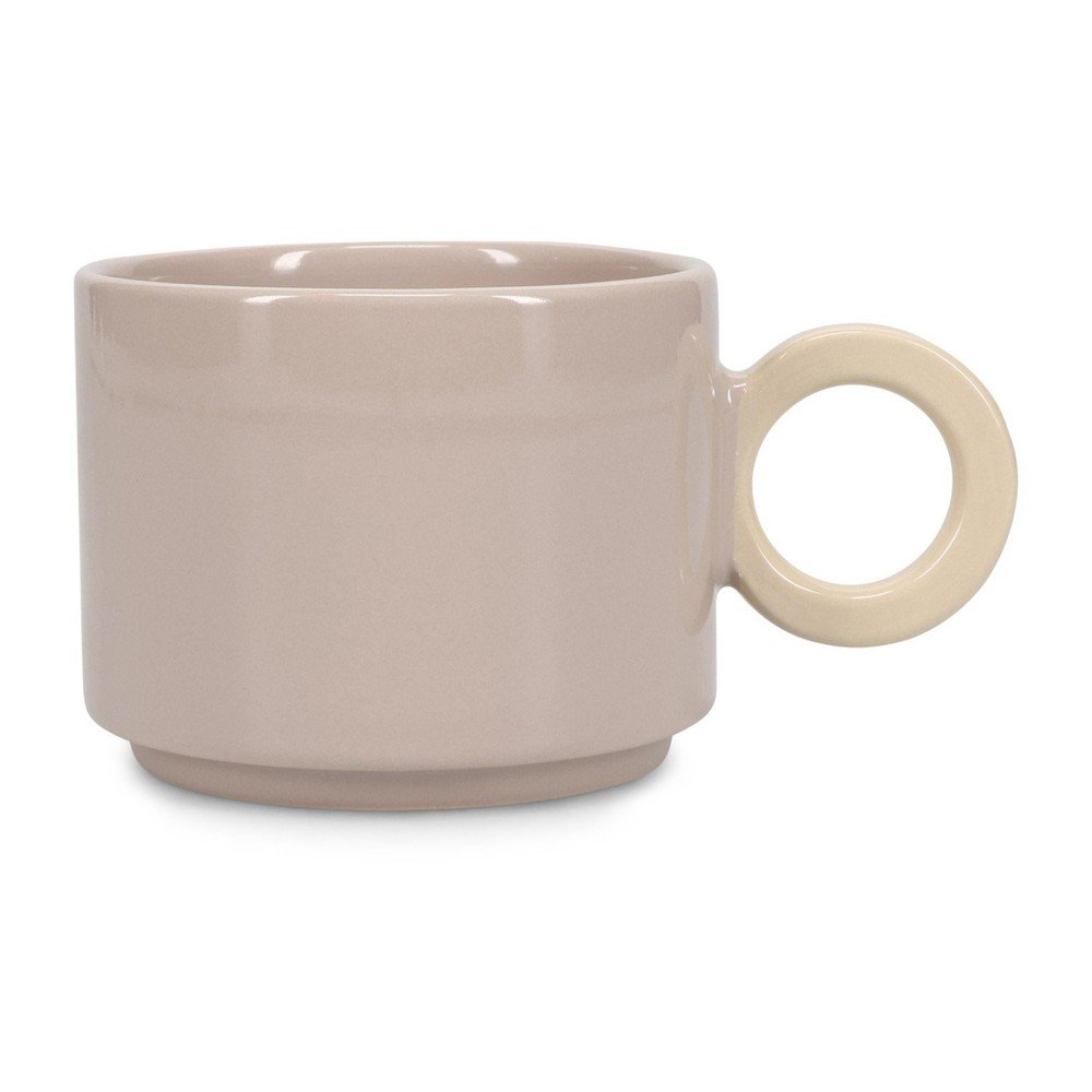 Szary kamionkowy kubek 280 ml Lou – ONA