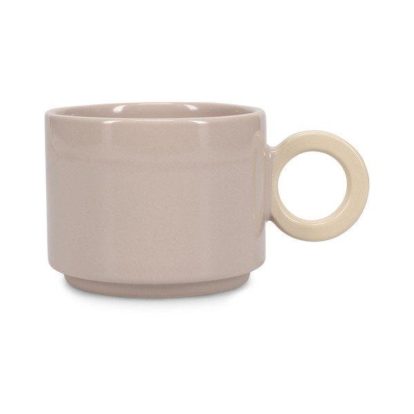 Szary kamionkowy kubek 280 ml Lou – ONA