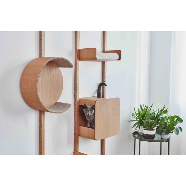 Element do legowiska dla kota Alto Nest Oak Natural – MiaCara-image-1