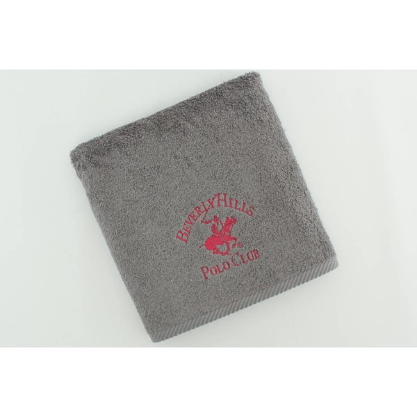 Ręcznik bawełniany BHPC 50x100 cm, szary