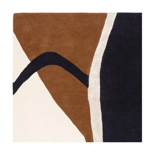 Ceglasty wełniany dywan tkany ręcznie 160x230 cm Matrix – Asiatic Carpets-image-2