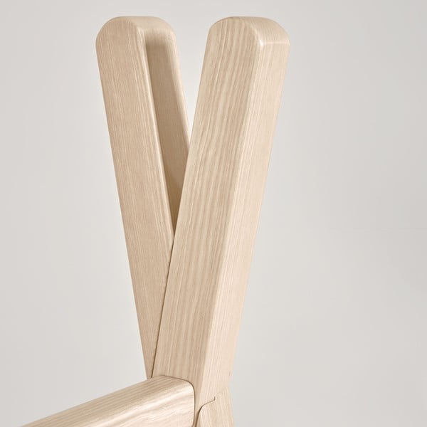 Wieszak dziecięcy z litego drewna bukowego w naturalnym kolorze 99x148 cm Maralis – Kave Home-image-4