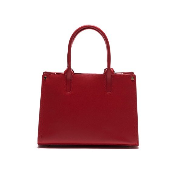 Skórzana torebka Anna Luchini 3042 Rosso-image-2