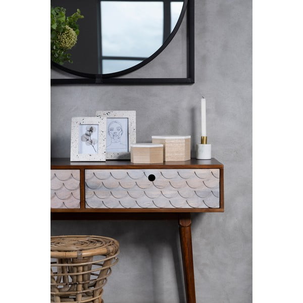 Kremowa kamienna ramka 16x21 cm Mimo – Premier Housewares-image-4