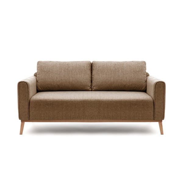 Jasnobrązowa sofa Vivonita Milton, 188 cm