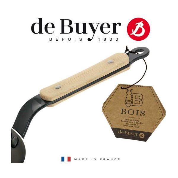 Głęboka patelnia stalowa de Buyer Mineral, ø 24 cm-image-4