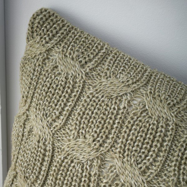 Poszewka na poduszkę 45x45 cm Chunky Marl Knit – Catherine Lansfield-image-1