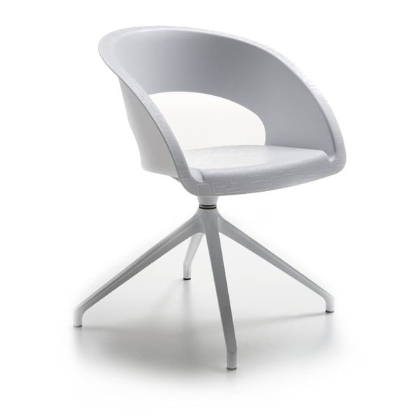 Białe krzesło biurowe Que Five Zago