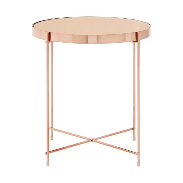 Okrągły stolik ze szklanym blatem ø 43 cm Allure – Premier Housewares