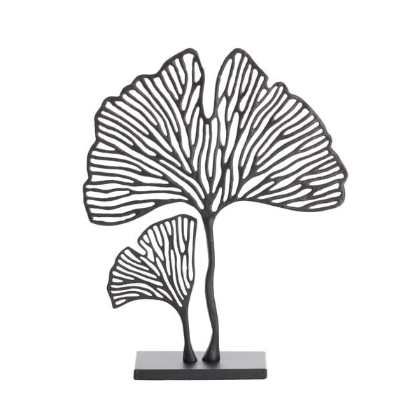 Metalowa figurka (wysokość 48 cm) Leaf – Light & Living