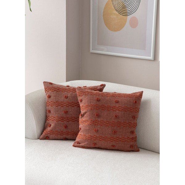 Poszewki na poduszki zestaw 2 szt. 43x43 cm Tuffet – Mioli Decor-image-1