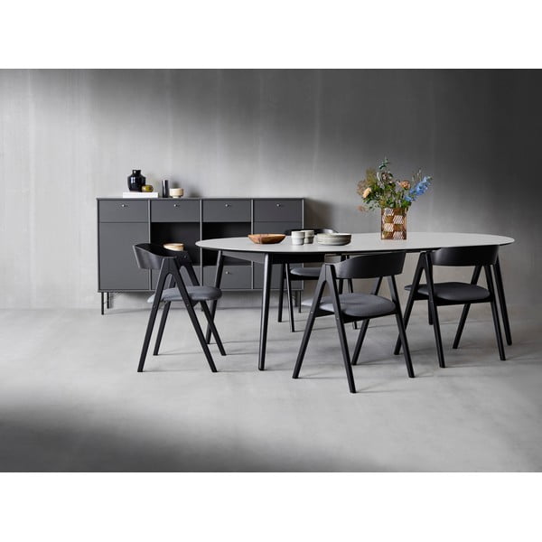 Okrągły rozkładany stół ø 135 cm Meza – Hammel Furniture-image-1