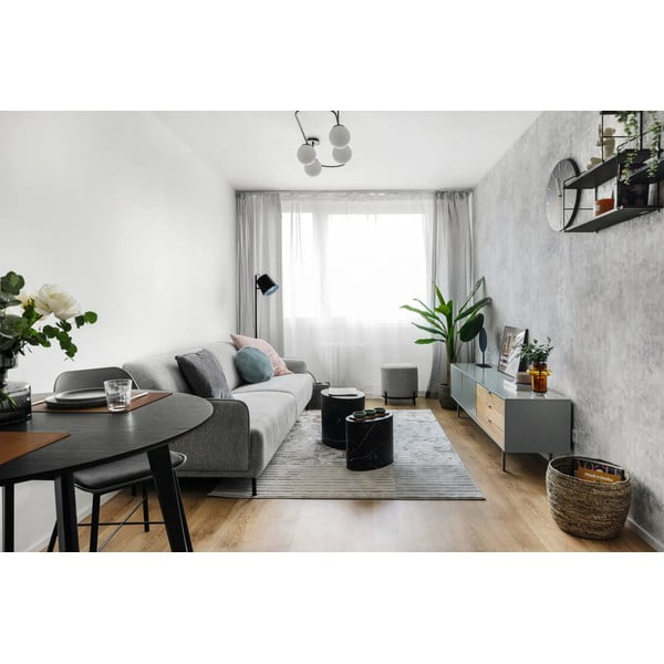 Różowo-szary dywan 220x160 cm Apollo – Think Rugs-image-3