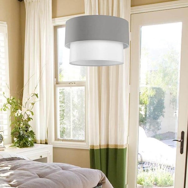 Biało-szara lampa sufitowa 60x18.5 cm – Squid Lighting-image-1