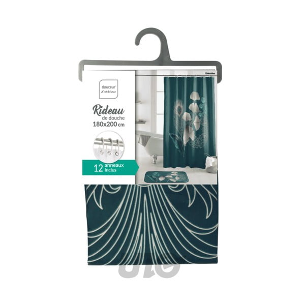 Zasłona prysznicowa 180x200 cm Ginkoblue – douceur d'intérieur-image-2