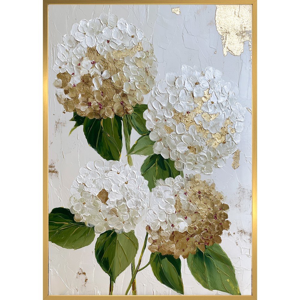 Obraz drukowany z ramą w zestawie 60x90 cm Hydrangea – Styler