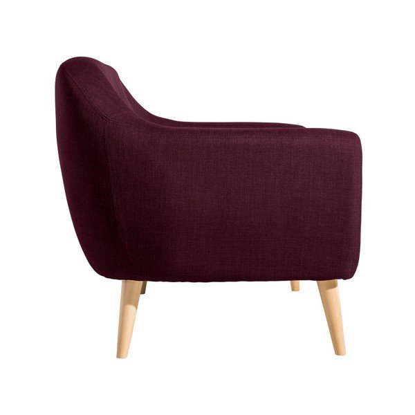 Bordowa sofa 2-osobowa Max Winzer Kelly-image-2