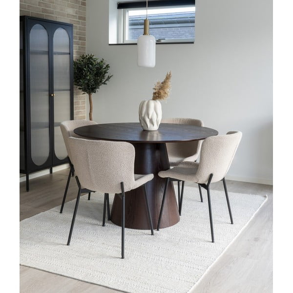 Beżowe krzesła zestaw 2 szt. Maceda – House Nordic-image-1