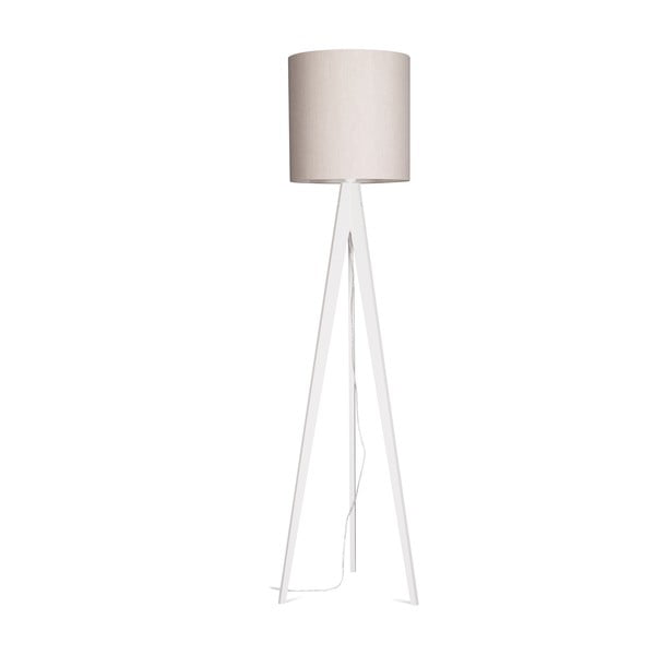 Lampa stojąca Artist Grey Linnen/White, 125x33 cm