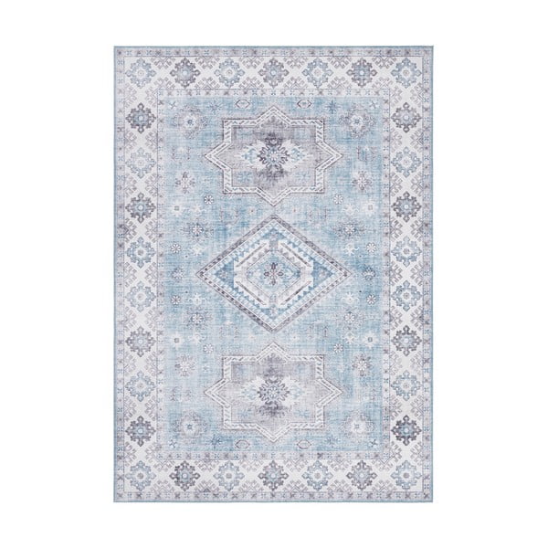 Jasnoniebieski dywan Nouristan Gratia, 80x150 cm