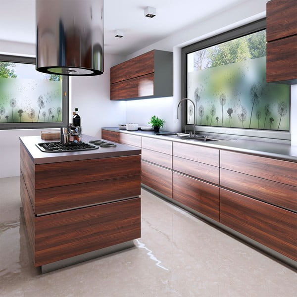 Naklejka na okno 200x40 cm Dandelions – Ambiance-image-1