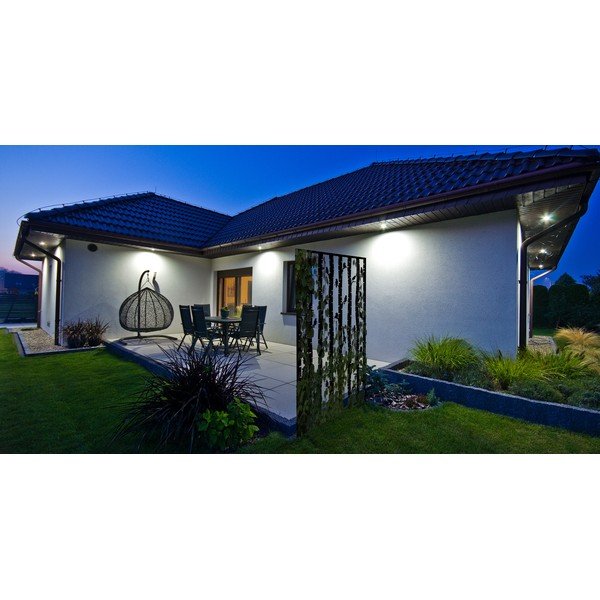 Czarna metalowa osłona balkonowa 100x186 cm Birds – Esschert Design-image-4