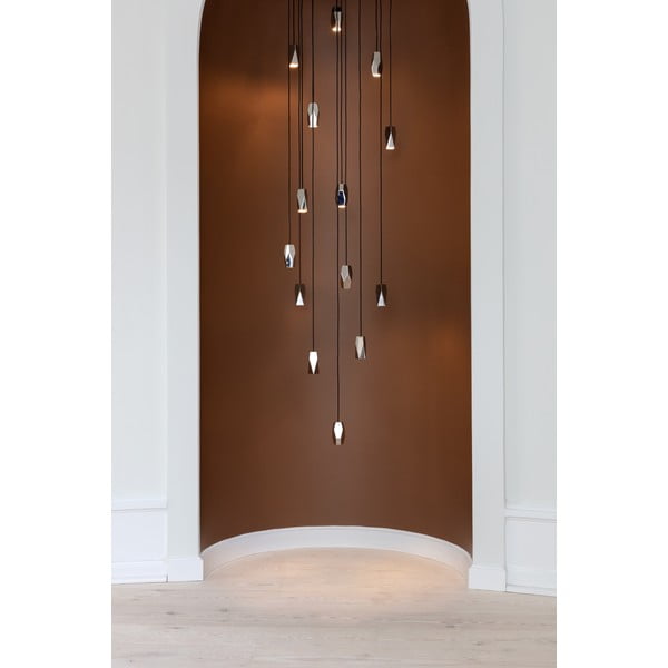 Abażur w kolorze srebra ø 4 cm Brighter Days Quadra – UMAGE-image-2