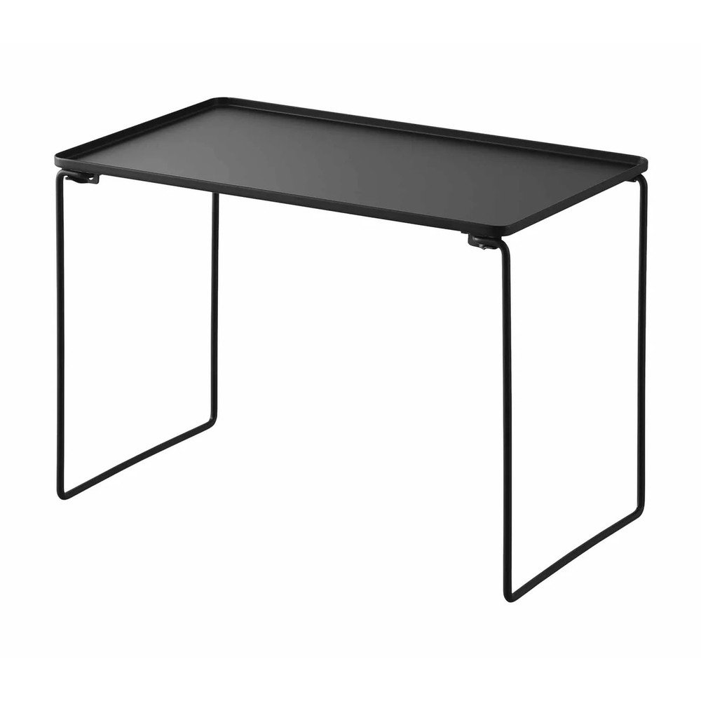 Czarna metalowa dodatkowa półka 41x28 cm Tower – YAMAZAKI