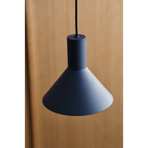 Niebieska aluminiowa lampa wisząca ze ściemniaczem ø 20,5 cm Evan – Jotex-image-1
