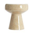 Metalowy okrągły stolik ø 38 cm Dakwa – Light & Living