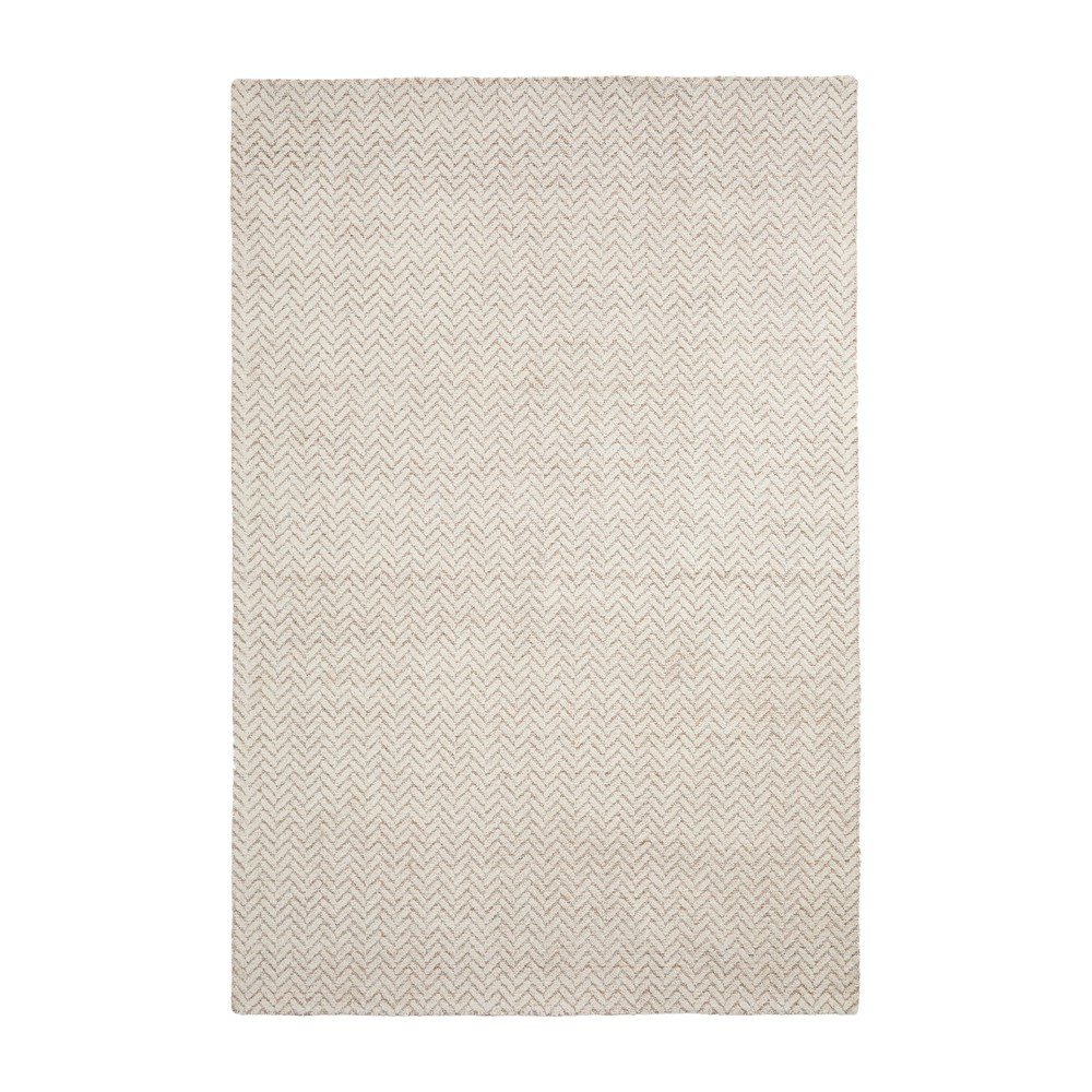 Kremowy wełniany dywan tkany ręcznie 160x230 cm Calira – Kave Home