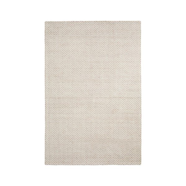 Kremowy wełniany dywan tkany ręcznie 160x230 cm Calira – Kave Home