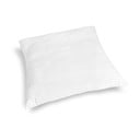 Biała pikowana poduszka z mikrowłókna DecoKing Inez, 80x80 cm