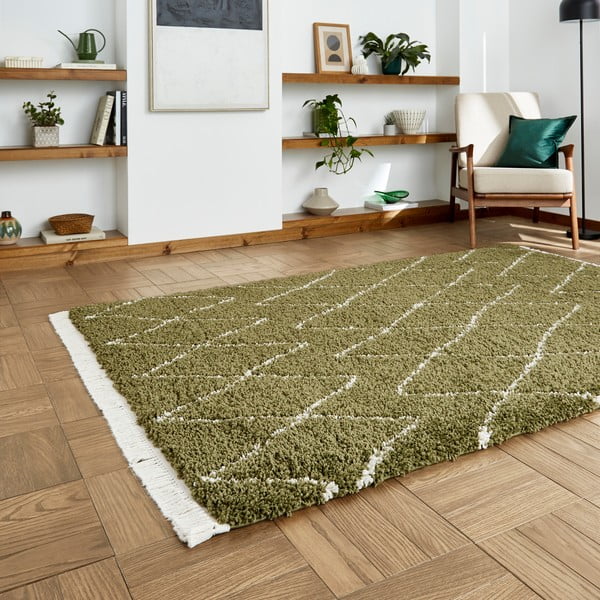 Zielony dywan 120x170 cm Boho – Think Rugs-image-2