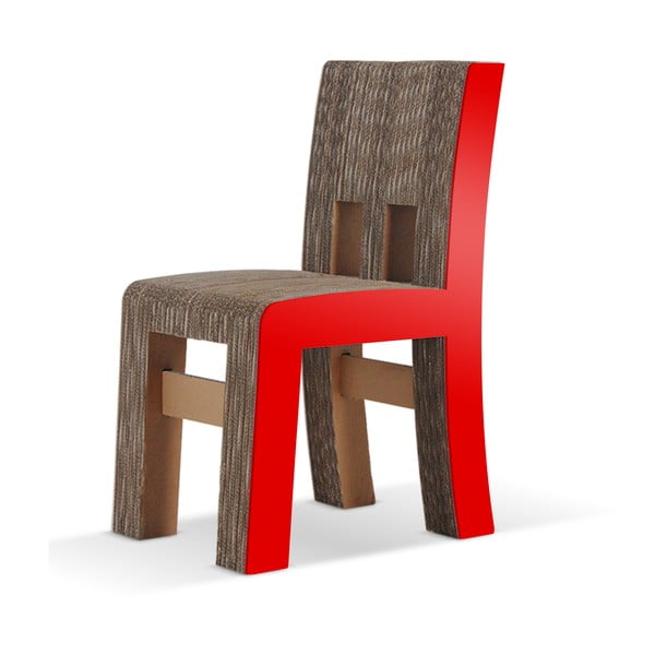 Kartonowe krzesło Campagnola Red