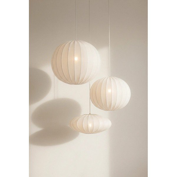 Biała lampa wisząca ø 50 cm Solia – Markslöjd-image-2