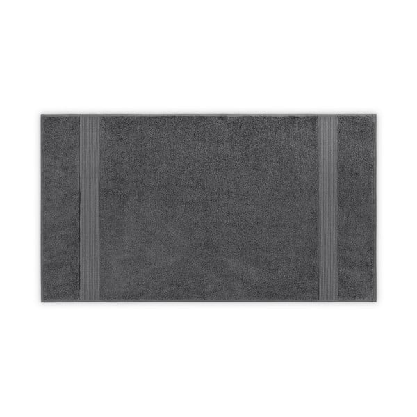 Ciemnoszary bawełniany ręcznik 50x90 cm Chicago – Foutastic