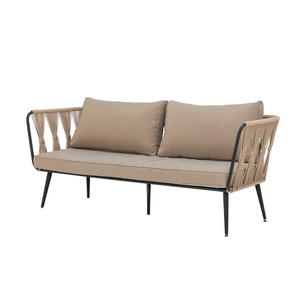 Beżowa sofa ogrodowa Pavone – Bloomingville-image-3