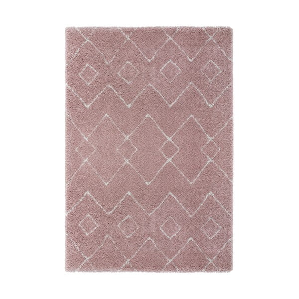 Różowokremowy dywan Flair Rugs Imari, 80x150 cm