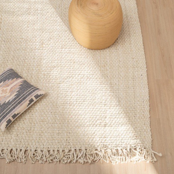 Kremowy dywan z juty 160x230 cm Altea – Ixia-image-1