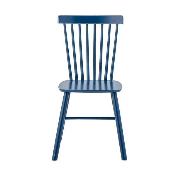 Niebieskie krzesła z litego drewna kauczukowego zestaw 2 szt. Mill – Bloomingville-image-2