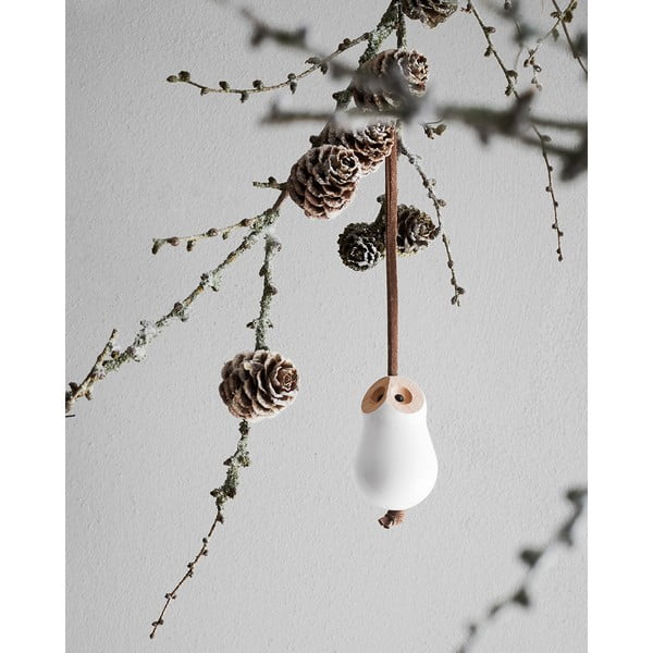 Drewniana ozdoba świąteczna Owl – Rosendahl-image-1